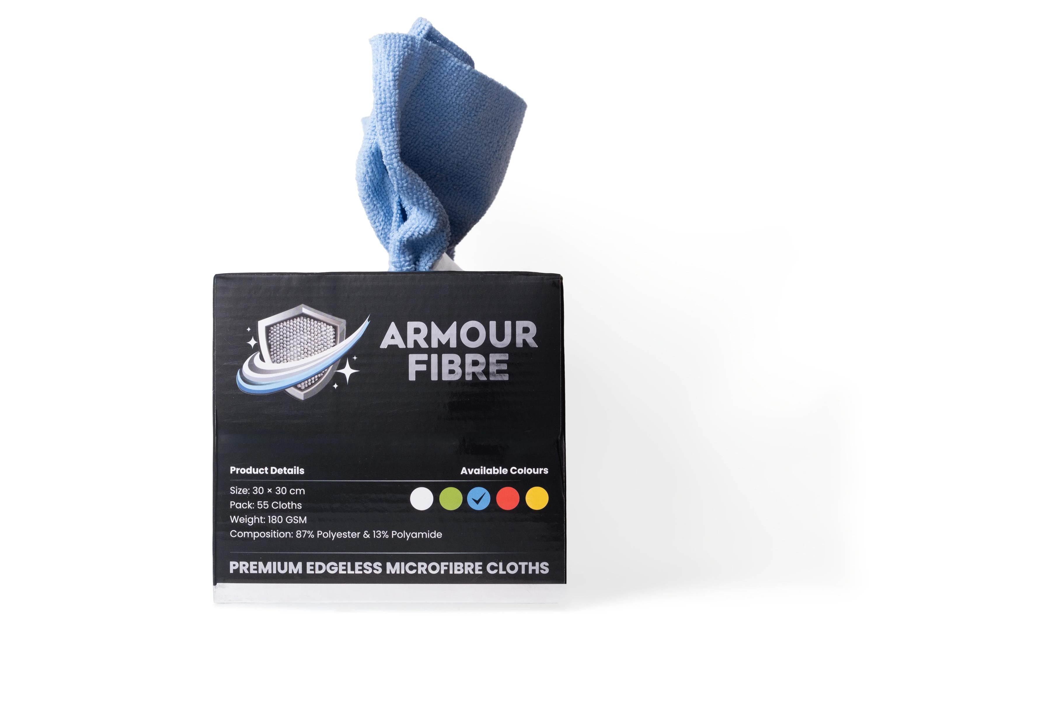 Premium Edgeless Microfibre Cloths- Box 55 Cloths 180 GSM