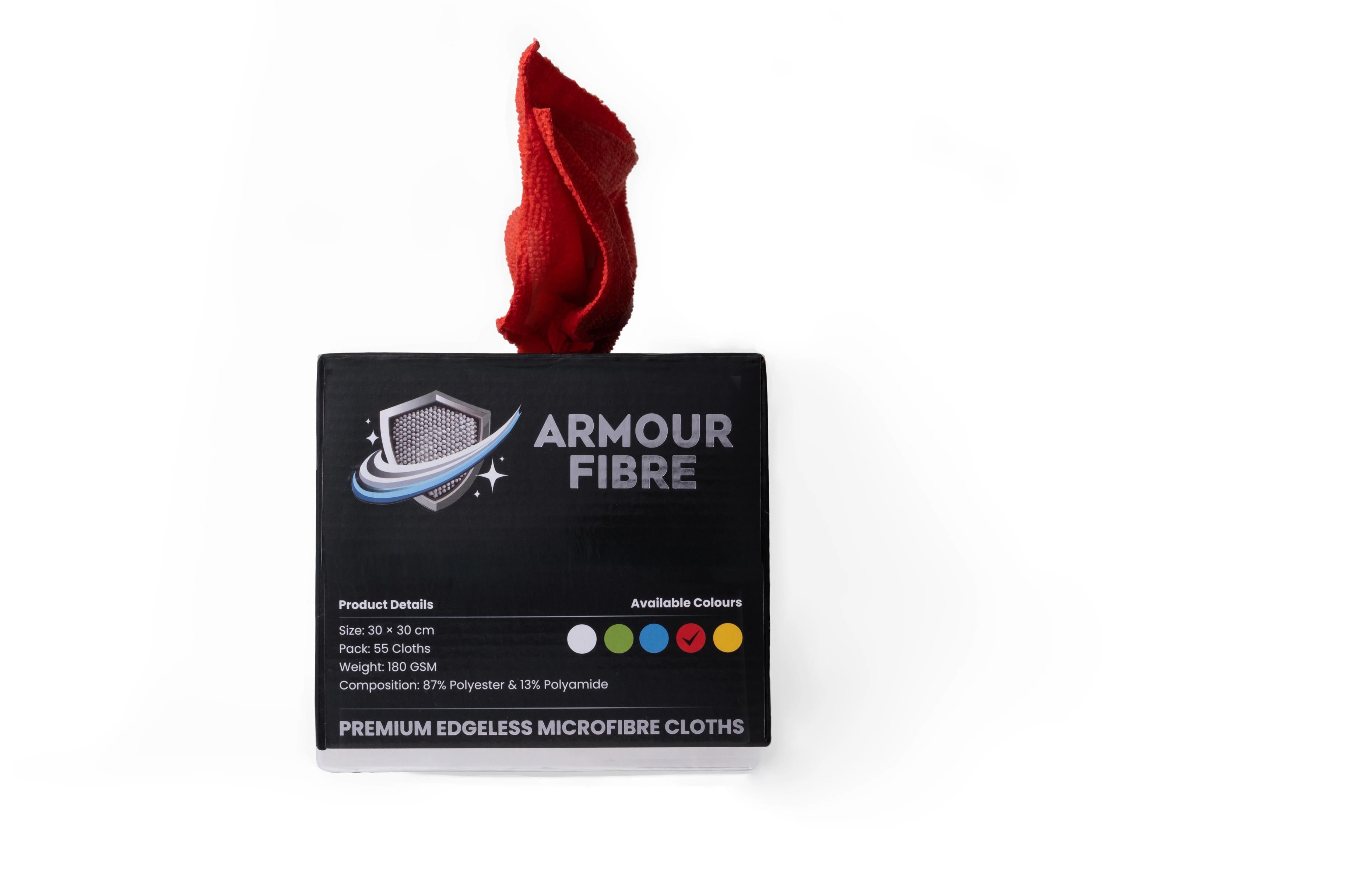 Premium Edgeless Microfibre Cloths- Box 55 Cloths 180 GSM