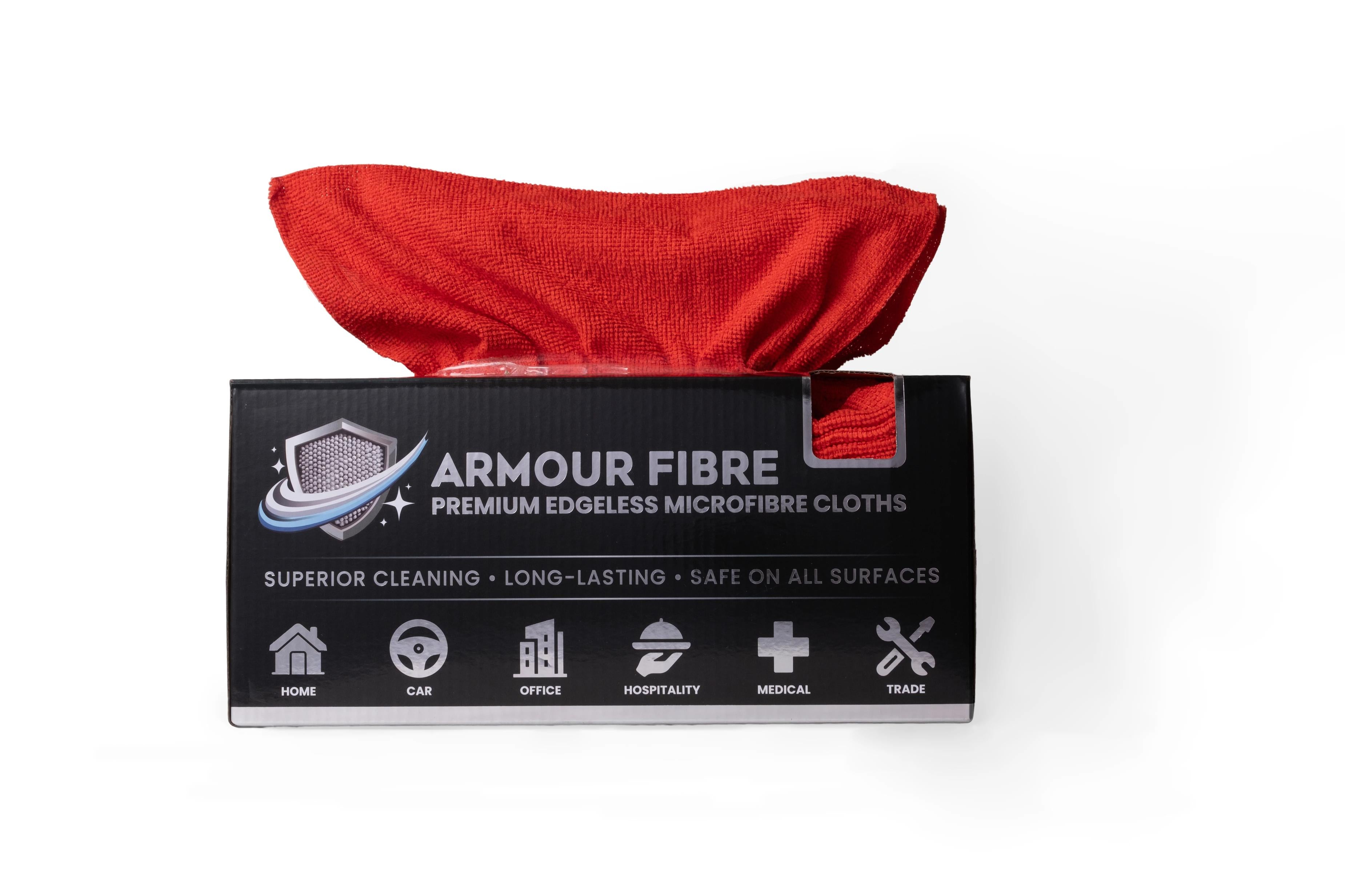 Premium Edgeless Microfibre Cloths- Box 55 Cloths 180 GSM