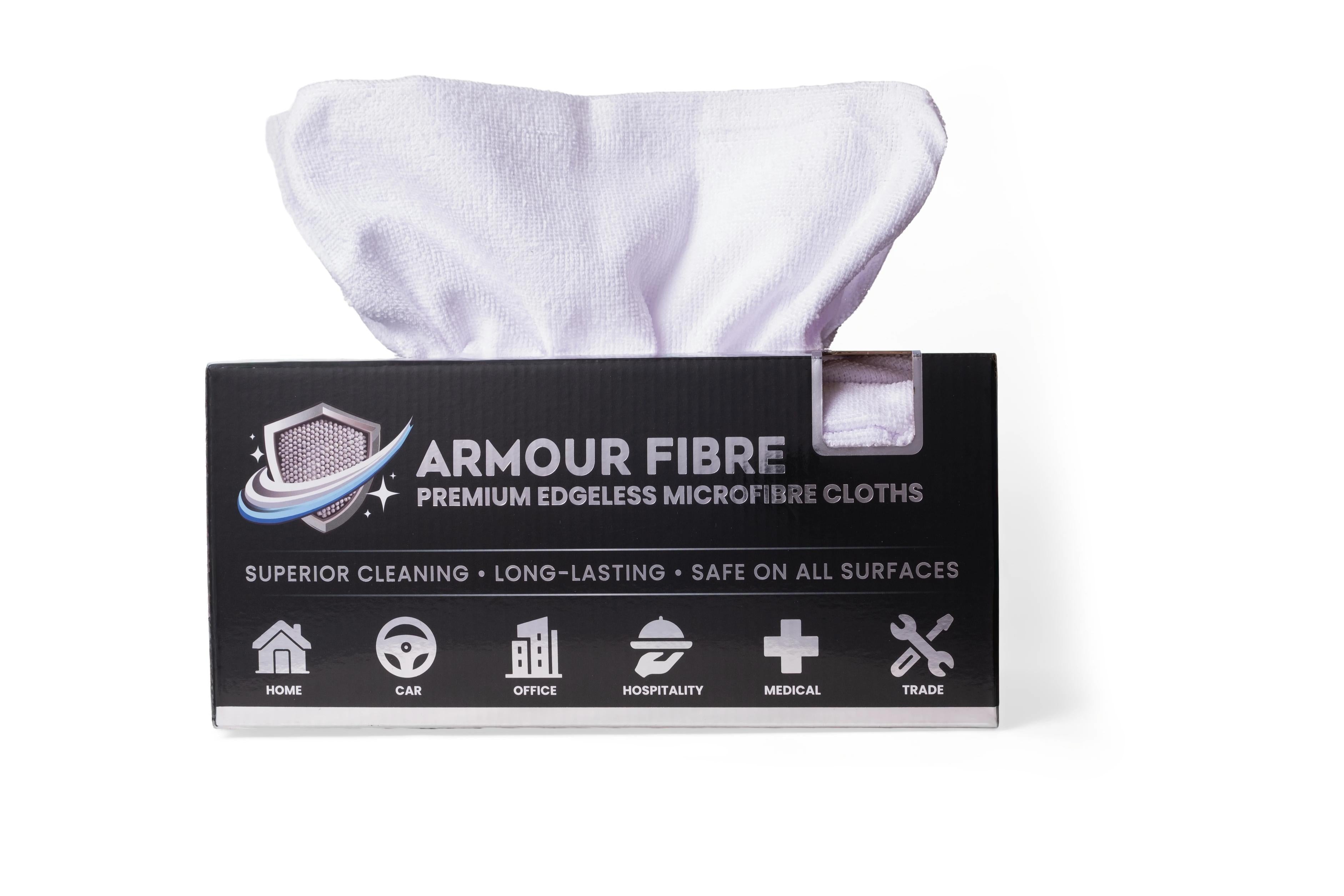 Premium Edgeless Microfibre Cloths- Box 55 Cloths 180 GSM